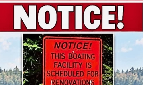 Great Pond Ramp Closing