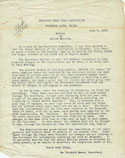 Founding of the Belgrade Lakes Association