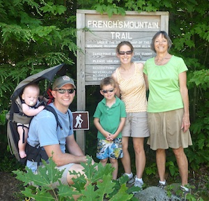 Family fun near French's Mountain